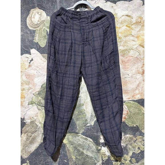 Free People Sunset Strip Plaid Pants Size XS